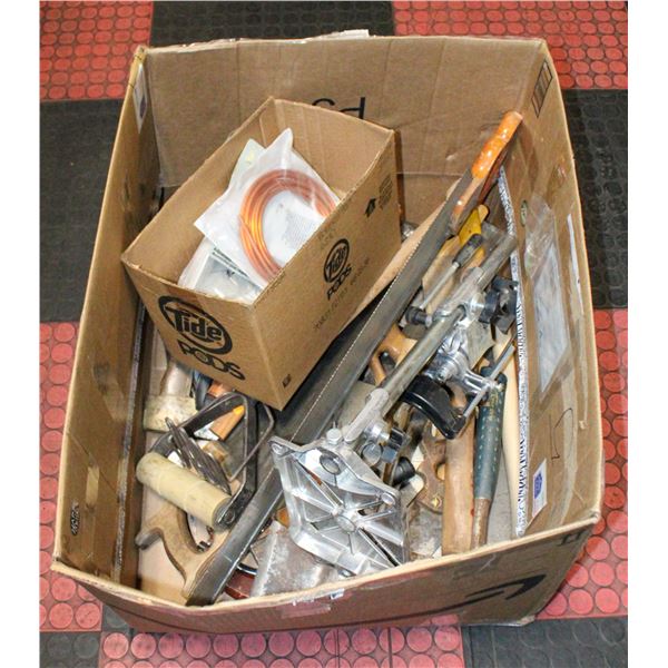 BOX OF HAND SAWS