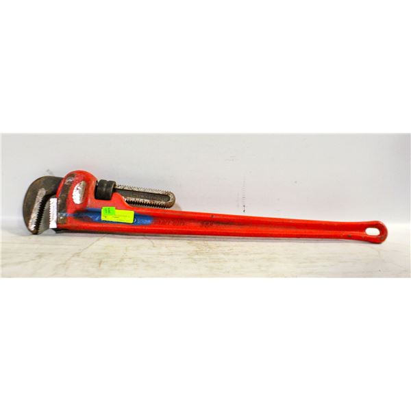 36" RIGID STEEL PIPE WRENCH