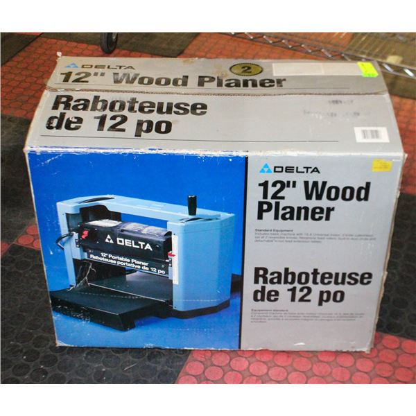 DELTA 12" WOOD PLANER
