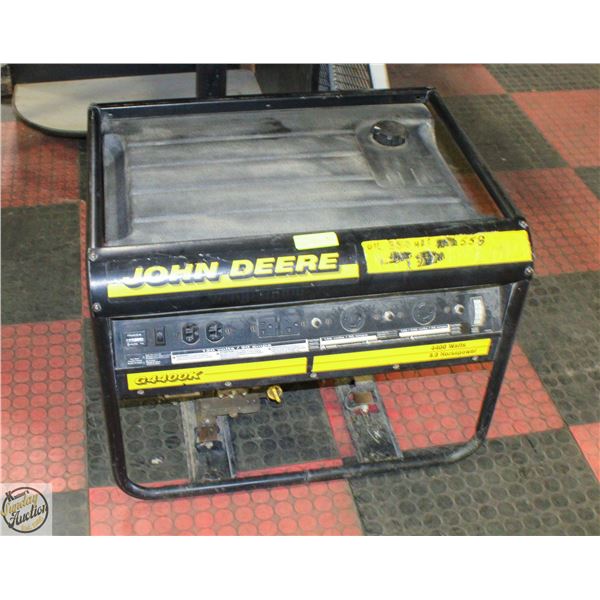 JOHN DEERE GENERATOR IS TESTED WORKING