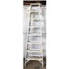 Image 1 : 8 FT FOLDING STEP ALUMINUM LADDER