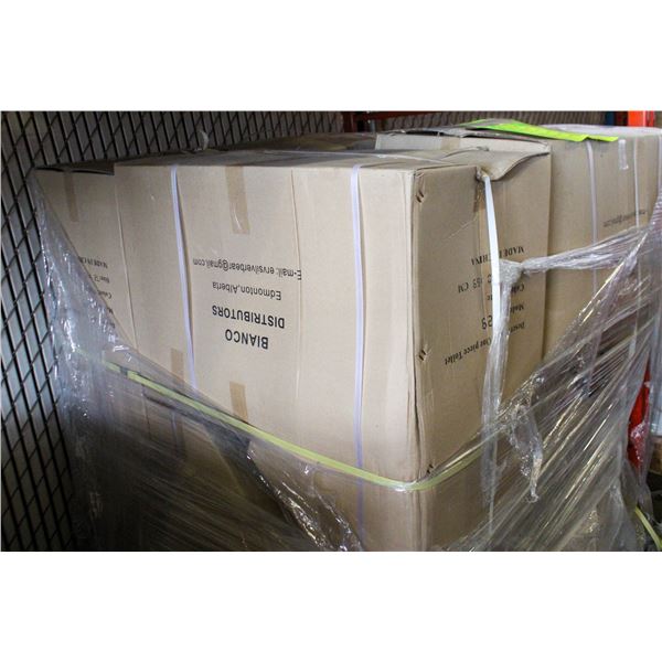 NEW BIANCO DUAL FLUSH WHITE PORCELAIN TOILET