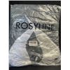 Image 1 : 1 Rosyline Men's Plush Robe - Dark Grey/White - XL - New