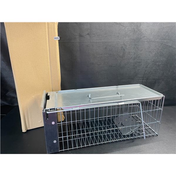 1 Humane Rodent Trap/Small Outdoor Trap for Animals (16" x 7" Size) - New