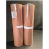 Image 7 : 2 Large Rolls of Pink Butcher Paper (12" x 175FT) for Meat, Cooking, Sublimation, Barbecue - New