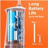 Image 2 : 1 Bitvae C5 Cordless Water Flosser/Electric Water Pick for Teeth Cleaning w 3 Modes & 5 Intensities