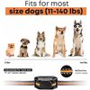 Image 2 : 2 DogRange Smart Dog Bark Control Collars - Triple Mode (Vibrate/Shock/Beep) - New