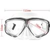 Image 4 : 1 OWN4B Snorkeling/Diving Mask Corrective Lens for Myopia Glasses Wearers - New