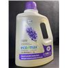 Image 1 : 1 Jug of Eco Max Powerful & Plant-Based Natural Lavender Laundry Wash - 3L/100 Loads - New