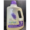 Image 1 : 1 Jug of Eco Max Powerful & Plant-Based Natural Lavender Laundry Wash - 3L/100 Loads - New