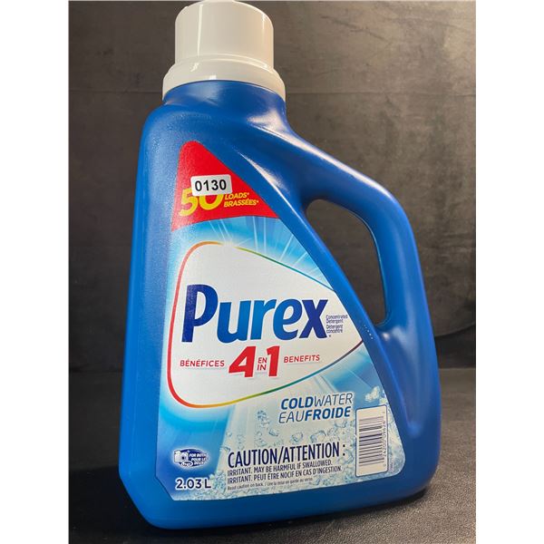 1 Jug of Purex Cold Water Liquid Laundry Detergent - 2.03L (50 Loads) - New