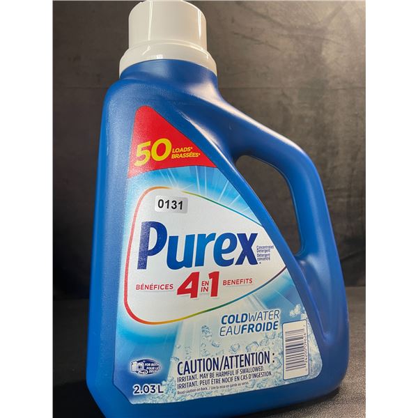 1 Jug of Purex Cold Water Liquid Laundry Detergent - 2.03L (50 Loads) - New