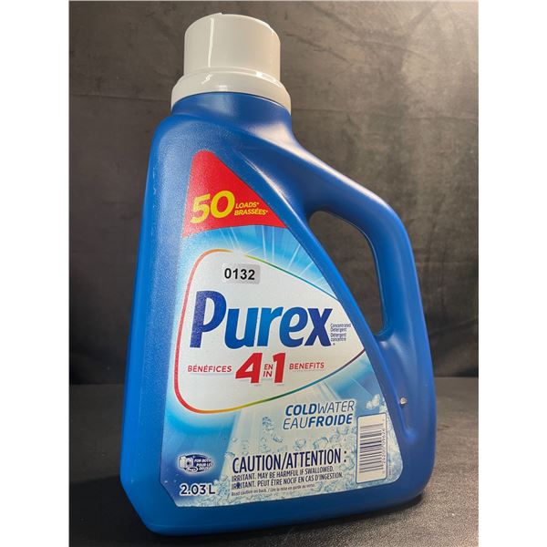 1 Jug of Purex Cold Water Liquid Laundry Detergent - 2.03L (50 Loads) - New
