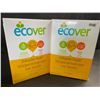 Image 1 : 2 Boxes of Ecover Natural Plant-Based Dishwasher Detergent/Powder - Citrus - 1.36kg - New Sealed