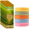 Image 1 : 4 5-Packs of Daily Bug Shield Natural Mosquito Repellent Bracelets (20 Wristbands Total) - New