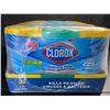 Image 1 : 1 Case of Clorox Disinfecting Wipes; 12 Tubs Included! (900 Wipes Total) - New Sealed