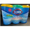 Image 1 : 1 3-Pack of Clorox 99.9% Disinfecting Wipes 225 Wipes Total - Fresh and Lemon Scent - New