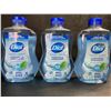 Image 1 : 3 Dial Antibacterial Foaming Hand Soap Refills; Spring Water Scent (887ml Each) - New