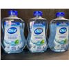 Image 1 : 3 Dial Antibacterial Foaming Hand Soap Refills; Spring Water Scent (887ml Each) - New