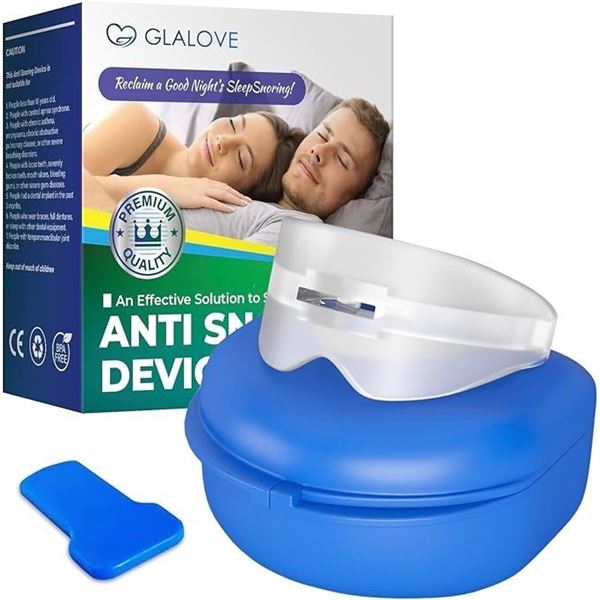4 Anti-Snoring Devices/Snore-Guard Mouth Guards to Stop Snoring - New Sealed