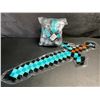 Image 5 : 12-Pack of Inflatable Minecraft Pixel Swords - 25" Size - Brand New