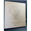Image 2 : 1 Rechargeable 8" LED Lighted Wall Mounted Makeup Mirror; Dual Sided w/ 1X/10X Magnification - NEW