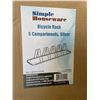Image 4 : 1 Simple Houseware 5-Compartment Bicycle Floor Rack (Large 70inch Size) - Brand New!