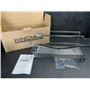 Image 5 : 1 Kincmax Premium Shower Caddy/Adhesive Bathroom Shelf Organizer - Silver - New in Box