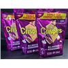 Image 1 : 3 Family Size Bags of Crispers Baked Snacks - All Dressed - 240g Each - BB: JL 27/2025