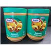 Image 1 : 2 Kraft Smooth Peanut Butter - Large 2KG Jars - BB: AU 28/2025 - New Sealed