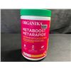 Image 2 : 1 Tub of Organika Metaboost Powder (275g) Tangy-Sweet Grapefruit Flavour - New