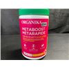 Image 2 : 1 Tub of Organika Metaboost Powder (275g) Tangy-Sweet Grapefruit Flavour - New