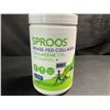 Image 2 : 1 Tub of SPROOS Grass-Fed Collagen Powder; Hydrolyzed Collagen Peptides; Unflavoured (300g) - New