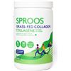 Image 1 : 1 Tub of SPROOS Grass-Fed Collagen Powder; Hydrolyzed Collagen Peptides; Unflavoured (300g) - New