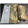 Image 6 : 1 Camouflage Hooded Rain Poncho/Lightweight Raincoat for Outdoors - Brand New