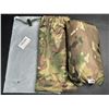 Image 6 : 1 Camouflage Hooded Rain Poncho/Lightweight Raincoat for Outdoors - Brand New