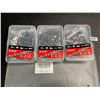 Image 1 : 3-Pack of Replacement 10inch Chainsaw Chains - Brand New