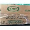 Image 3 : 1 Case of 6 x 2KG Jars of Kraft Smooth Peanut Butter; Exp AU28/2025 - New