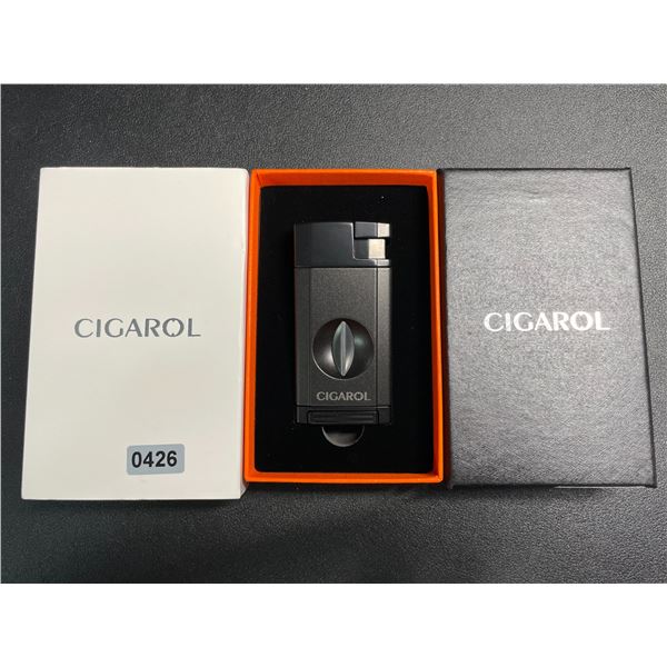 1 Cigarol Premium Jet Torch Lighter and Cigar Cutter - Brand New