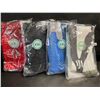 Image 6 : 4 Pairs of Compression Socks for Men/Women; 20-30mmHg Compression Stockings - XXL - New