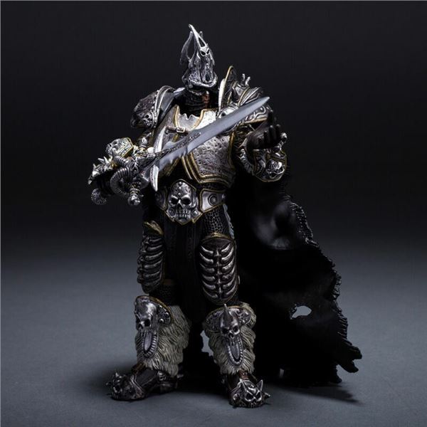 1 World of Warcraft Fall of the Lich King Arthas 7inch PVC Figure - New