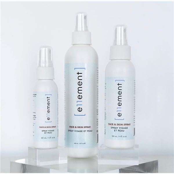 1 3-Pack of Element Hypochlorous Acid Face and Skin Sprays - New