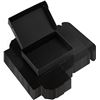 Image 1 : 40-Pack of Black Shipping Boxes (9" x 6" x 2") Small Gift Boxes/Mailing Boxes - Brand New