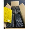 Image 7 : 40-Pack of Black Shipping Boxes (9" x 6" x 2") Small Gift Boxes/Mailing Boxes - Brand New