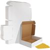 Image 1 : 25-Pack of Small White Shipping Boxes (13" x 10" x 3") Mailing Boxes/Gift Packing Boxes - New