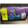 Image 1 : Depends Night Defense Adult Incontinence Underwear for Men; Size Large (22 Pack) - New