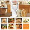 Image 3 : 1 Stainless Steel Bagel Slicer/Easy-Slice Bagel Cutter Device - New