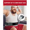 Image 7 : 1 Comfytemp Cordless Electric Heating Pad for Back/Waist Pain; Heated Belt Wrap with Massage - New