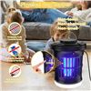Image 8 : 1 Electric Hanging UV Mosquito/Bug Zapper Lamp (30W); Great for Indoors or Outdoors - New