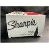 Image 2 : 36-Pack of Sharpie Fine Tip Permanent Markers - Black - New Sealed